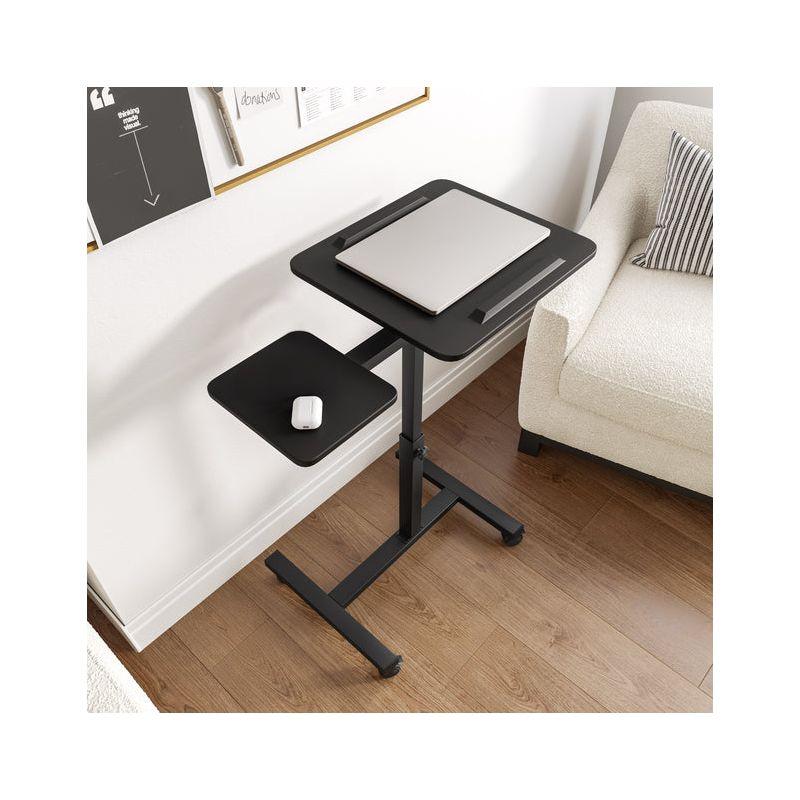 Seville Classics airLIFT Adjustable Height Rolling Tiltable Desk with Mouse Stand
