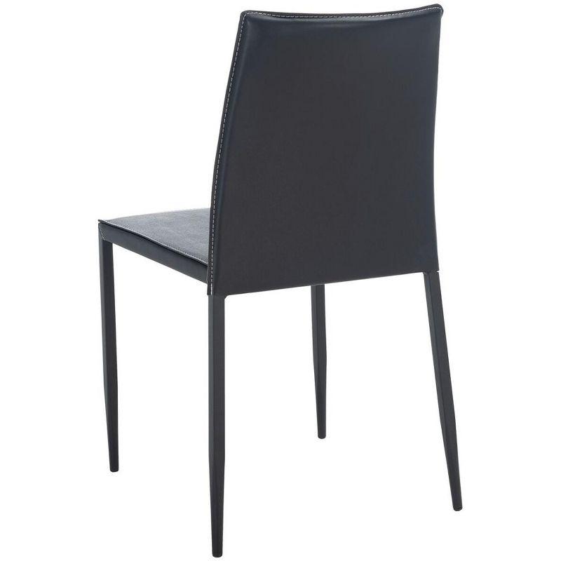 Cason Dining Chair (Set Of 2) - Black - Safavieh