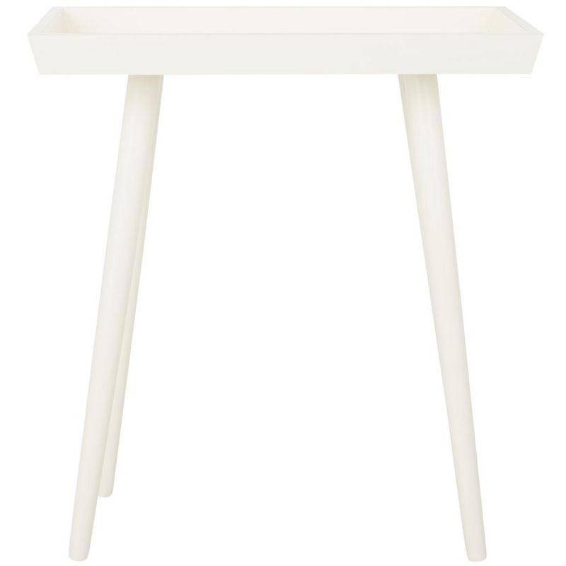 George Oliver Corlien Solid Wood Tray Top End Table