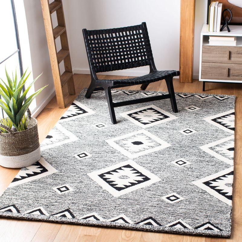 Ackland Hand Tufted Wool Southwestern Rug