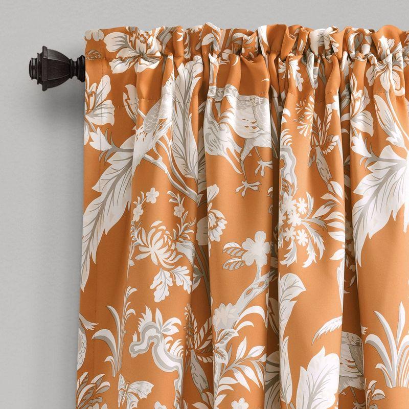 Dolores Polyester Room Darkening Curtain Pair