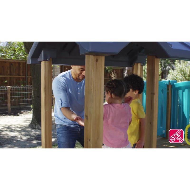 Step2 Step2 Woodland Adventure Kids Outdoor Playhouse for Toddlers