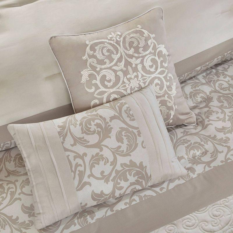 Ramsey Embroidered 8 Piece Comforter Set