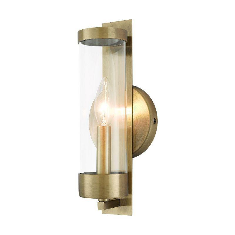 Bernd Steel Candle Wall Light