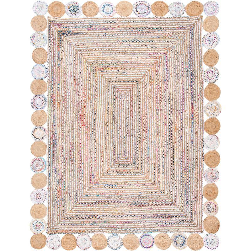 Cape Cod CAP201 Woven Indoor Area Rug - Beige/Multi - 8'x10' - Safavieh