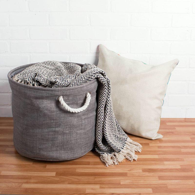 Design Imports Hand Woven Throw Blanket