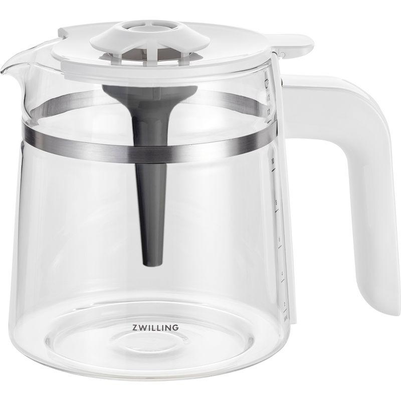 ZWILLING ® Enfinigy Silver Glass 12-Cup Coffee Maker