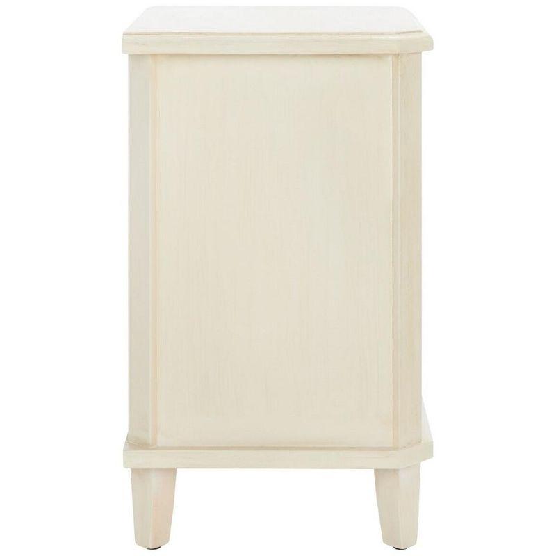 Joe Nightstand with Storage Drawers - Barley - Safavieh.