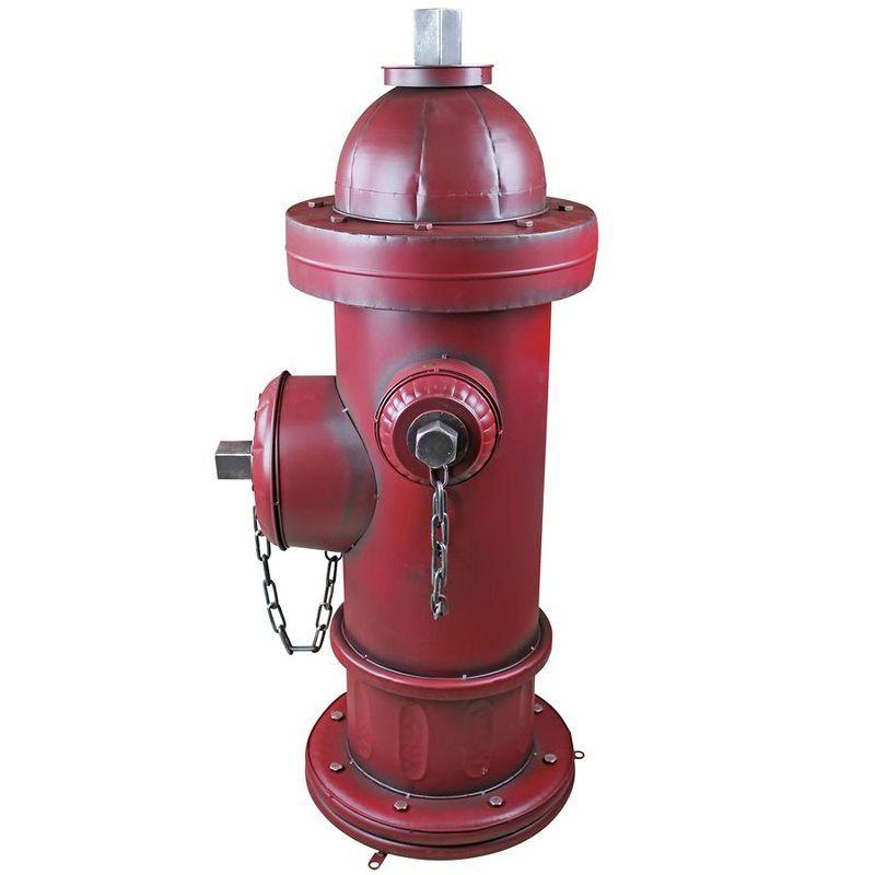 Vintage Metal Fire Hydrant Statue