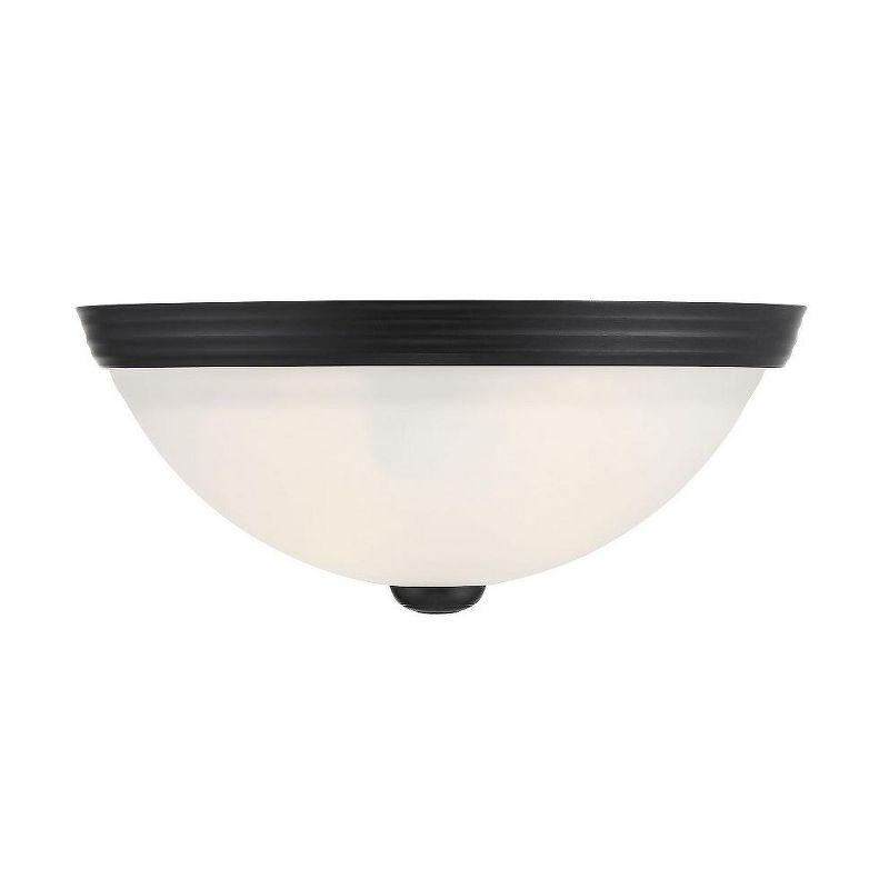 Savoy House NULL 2 - Light Flush Mount in  Black