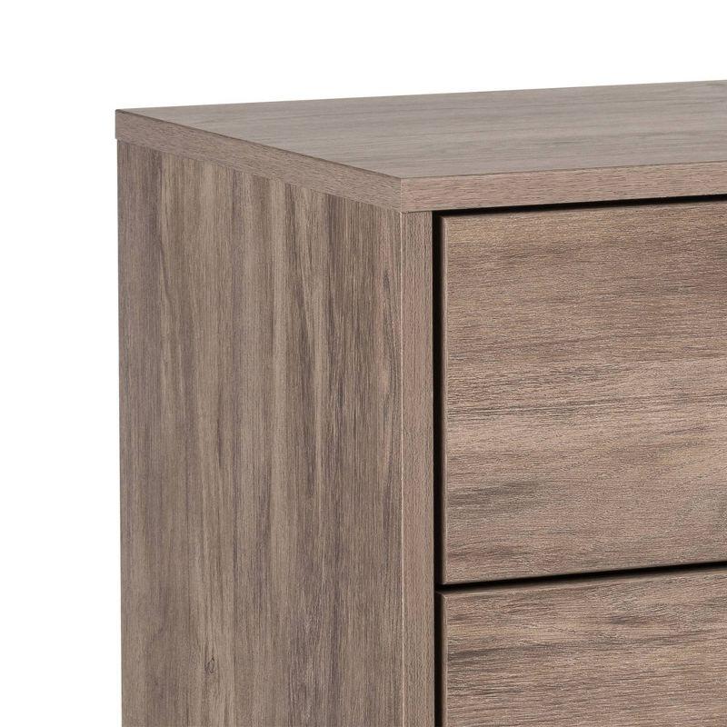 Milo Mid-Century Modern 4 Drawers Chest with Door - Prepac