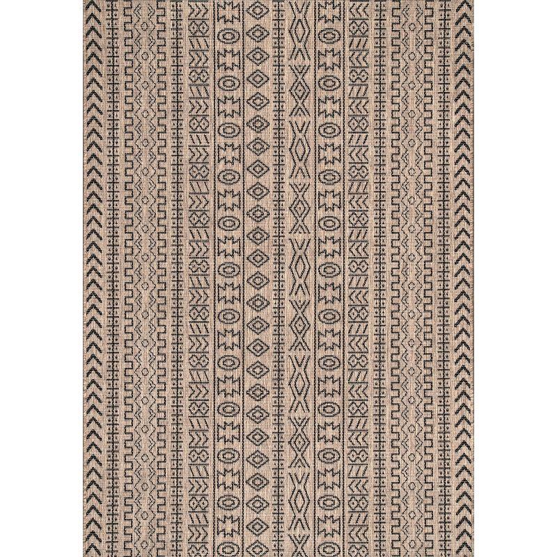 Nuloom Indoor and Outdoor Jamie Area Rug 5x7, Brown