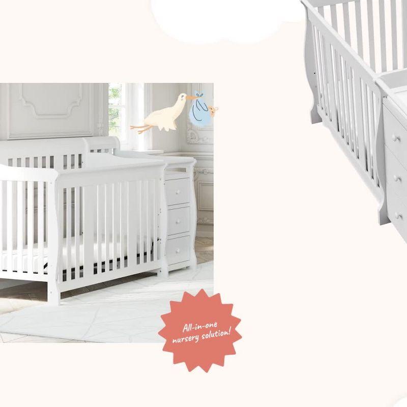 Portofino 5-in-1 Convertible Crib and Changer