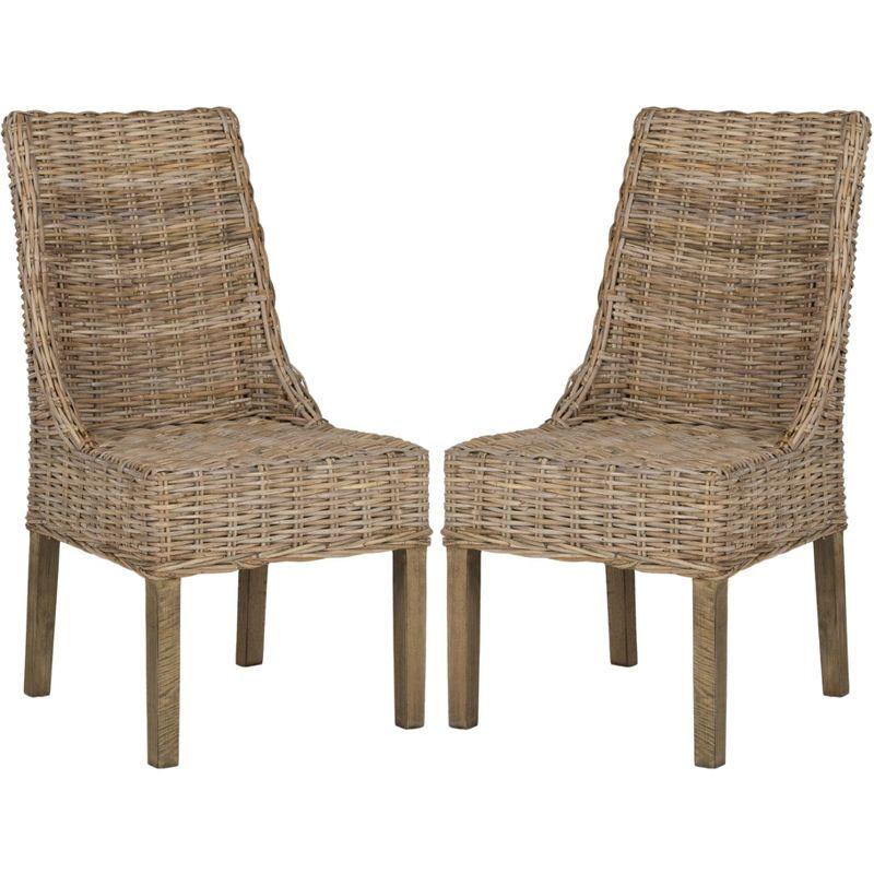 Armine Wicker Side Chair (Set of 2)