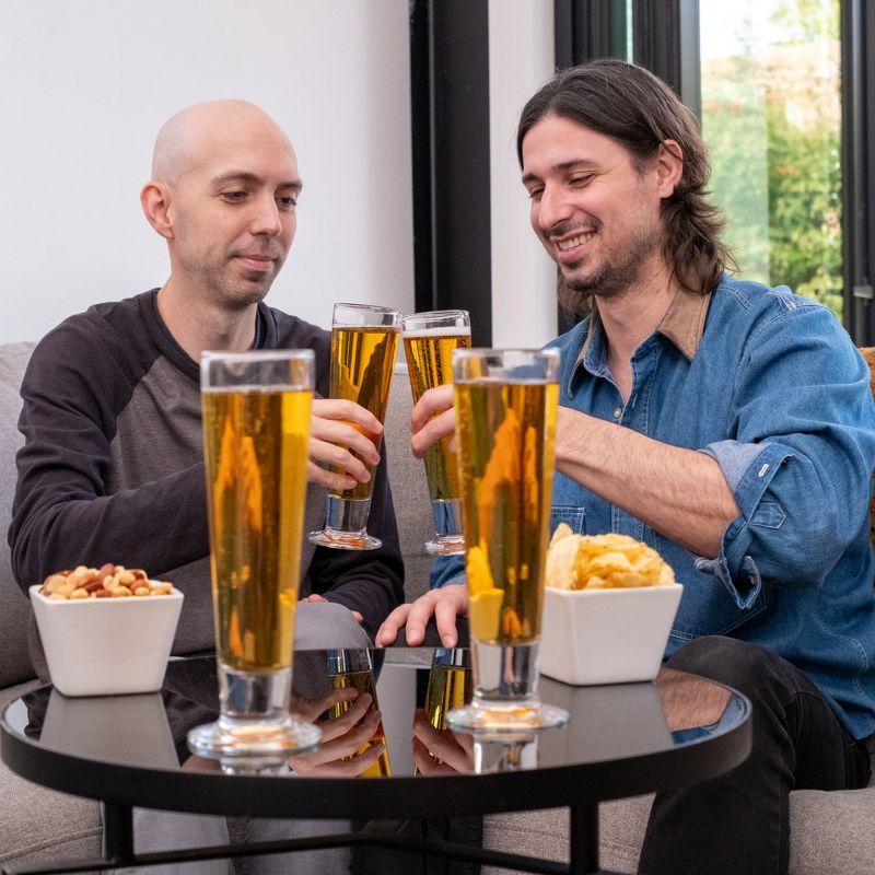 Libbey Libbey Stockholm Pilsner Beer Glasses, 15 oz. (Set of 4)