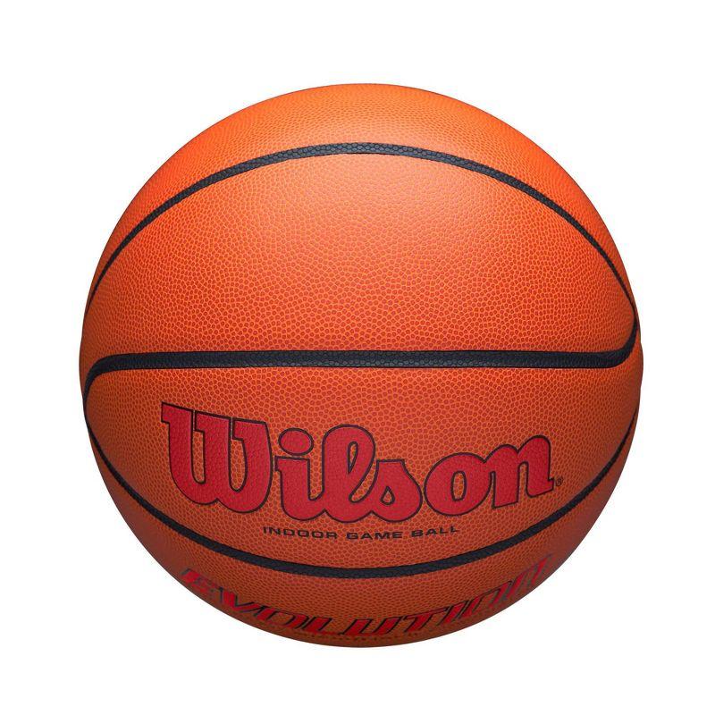 Wilson 28.5'' Evolution Game Basketball - Scarlet