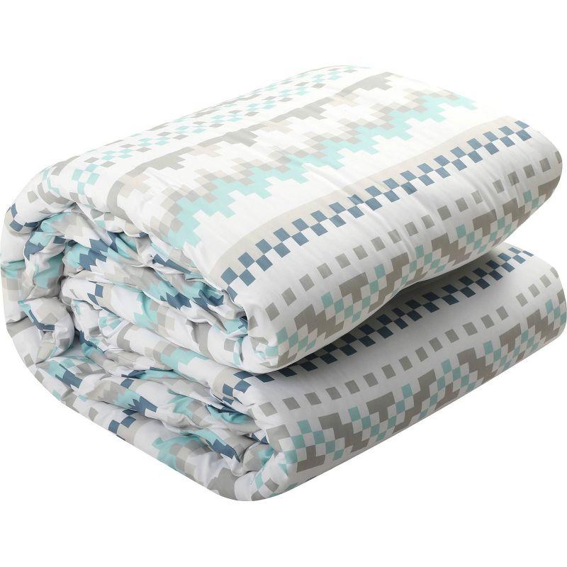 Nanshing America, Inc Chevron Geometric 6 Piece Comforter Set