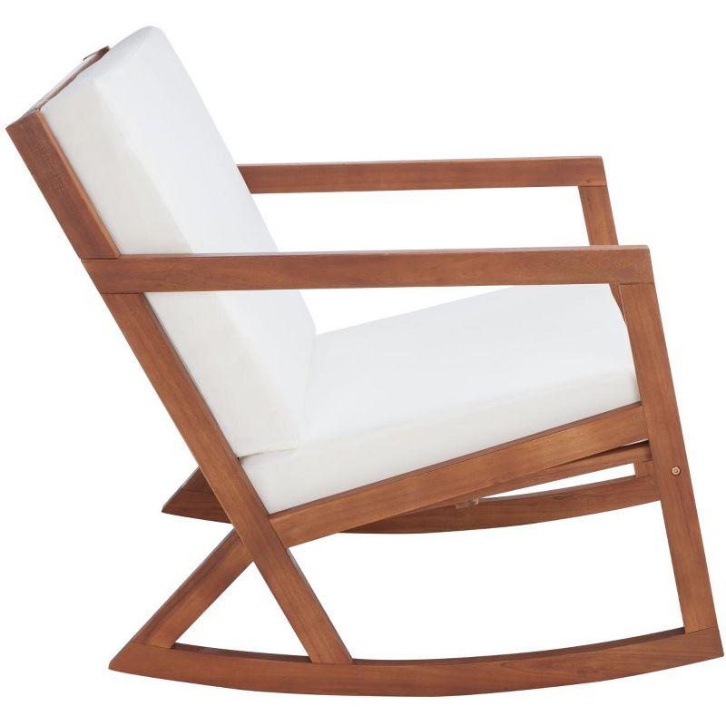 Vernon Rocking Chair Indoor/Outdoor - PAT7013 - Natural/Beige - Safavieh