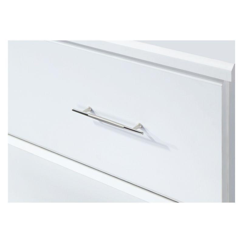 Brookside White 6-Drawer Nursery Double Dresser - GREENGUARD Certified