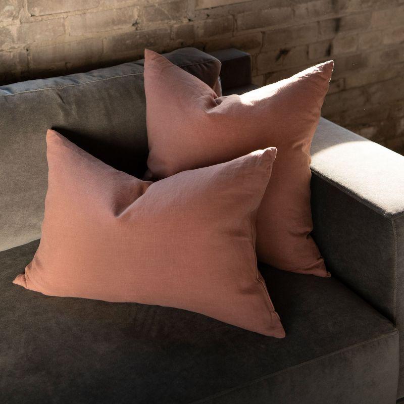 French Linen Decorative Throw Pillow | BOKSER HOME