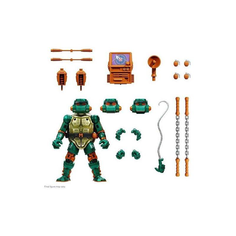 Warrior Metalhead Michelangelo Action Figure Set with Accessories