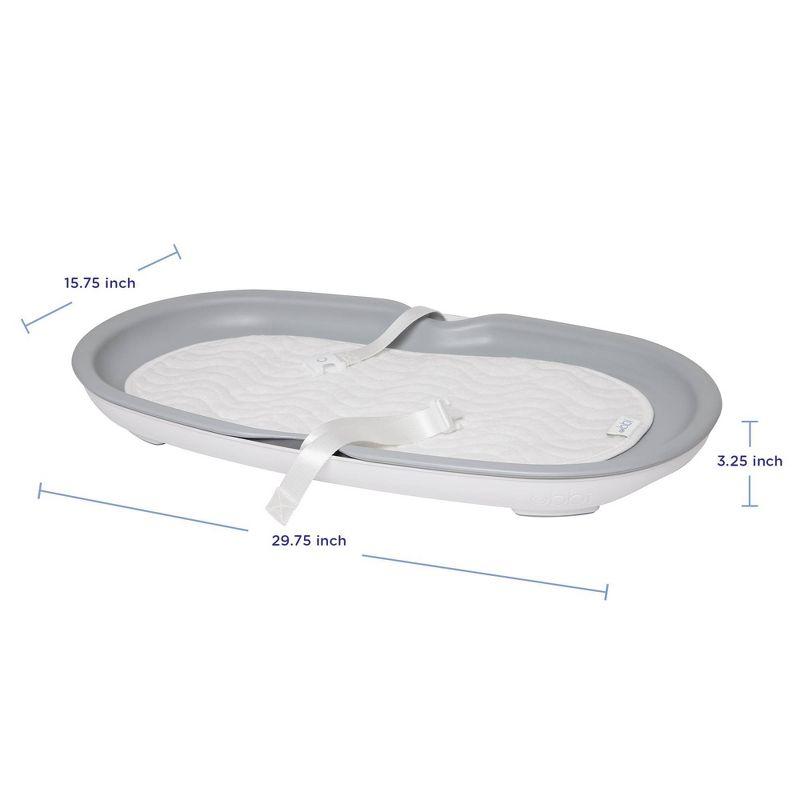 Ubbi Foam Changing Pad - Gray