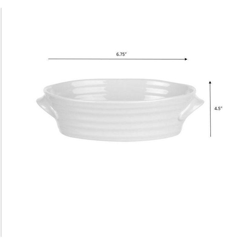 Portmeirion Sophie Conran White Mini Oval Baker