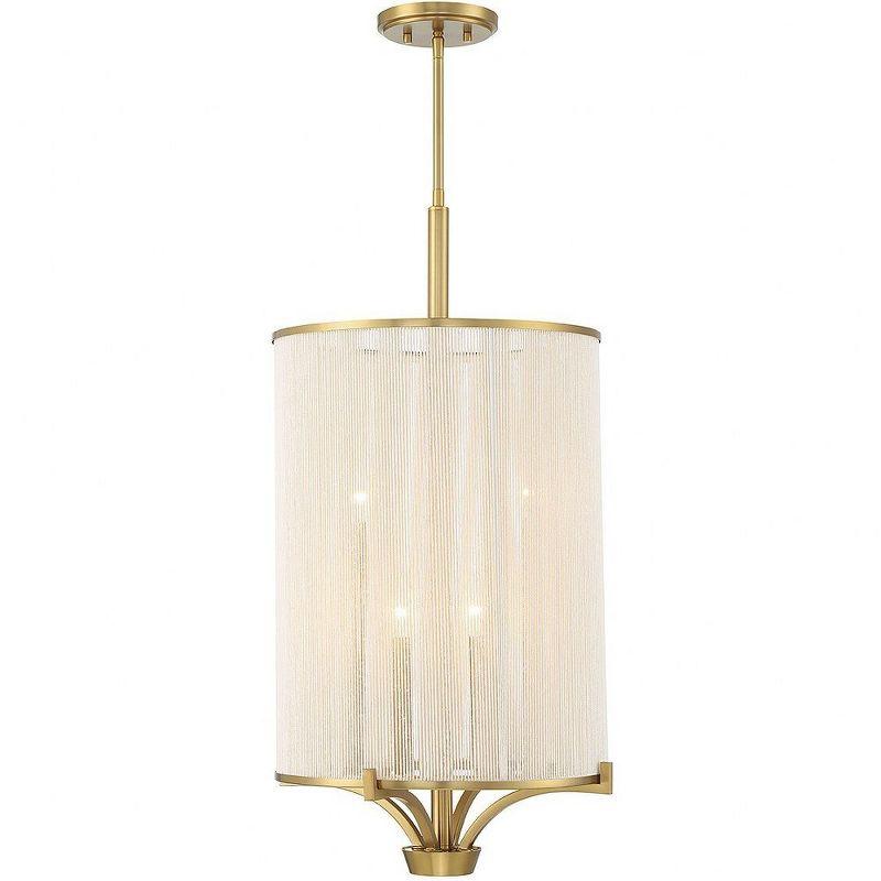 Wynwood 4-Light Chandelier in Warm Brass