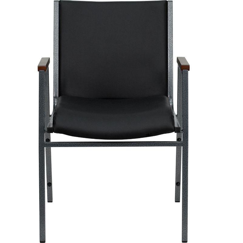 Offex Aliya Heavy Duty Stack Chair with Arms