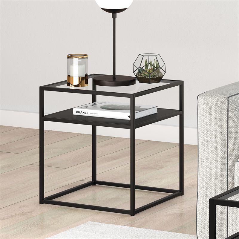 Duran Glass End Table