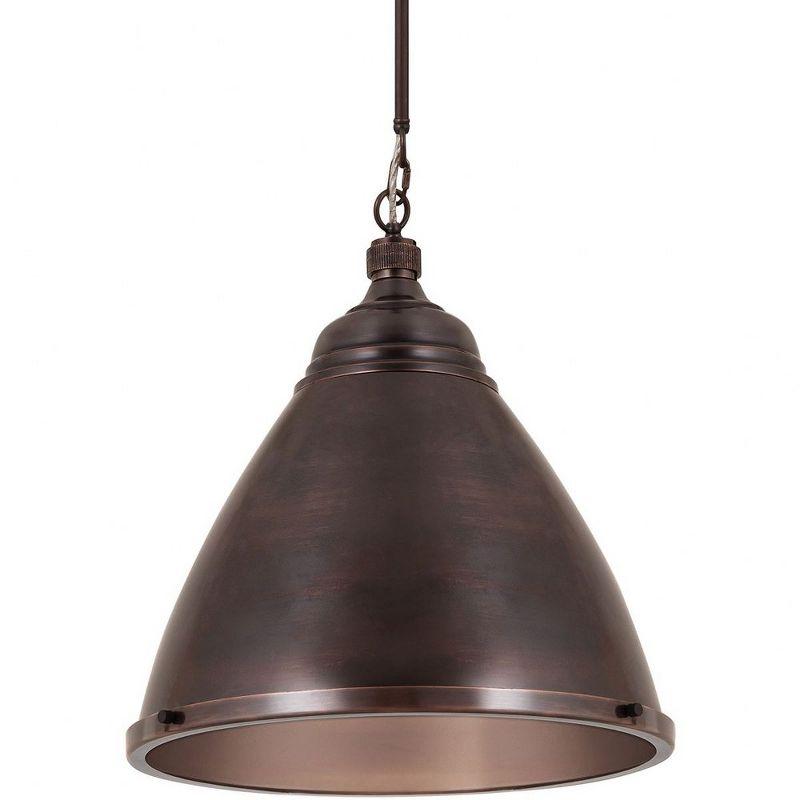 Elk Home Katelyn 1 - Light Pendant in  Dark Bronze