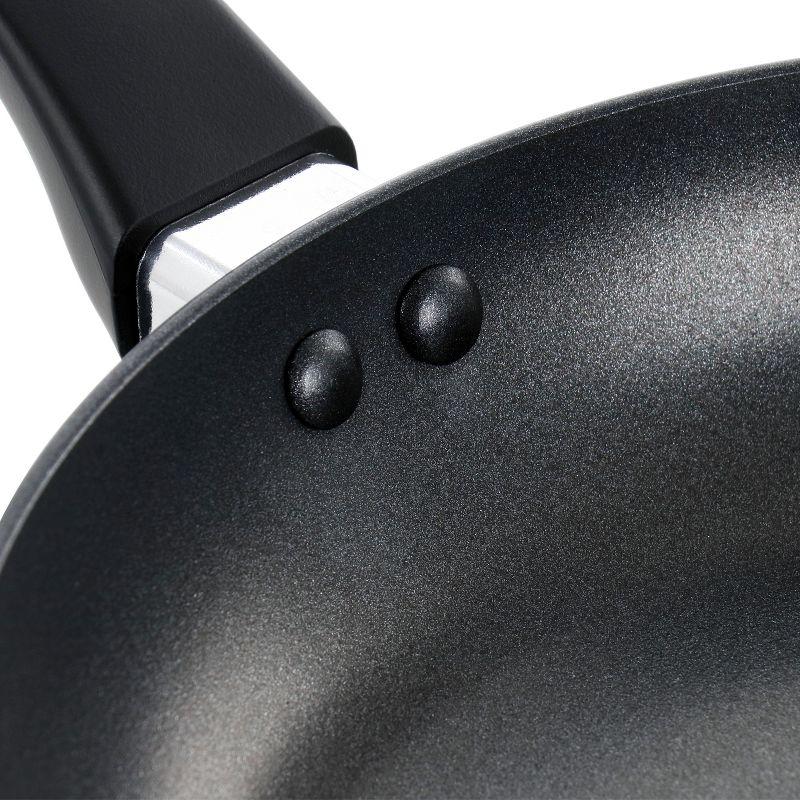 Martha Stewart Everyday Doylestown 10 Inch Nonstick Aluminum Frying Pan in Black