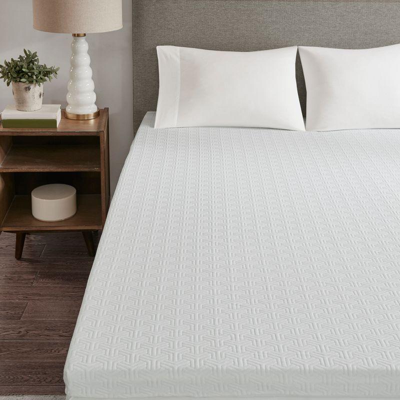 Madison Park 3" Cooling Gel Memory Foam Mattress Topper