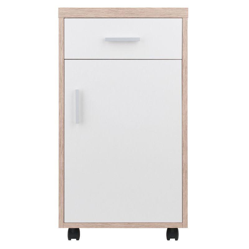 Kenner Mobile Storage Cabinet Wood - Winsome