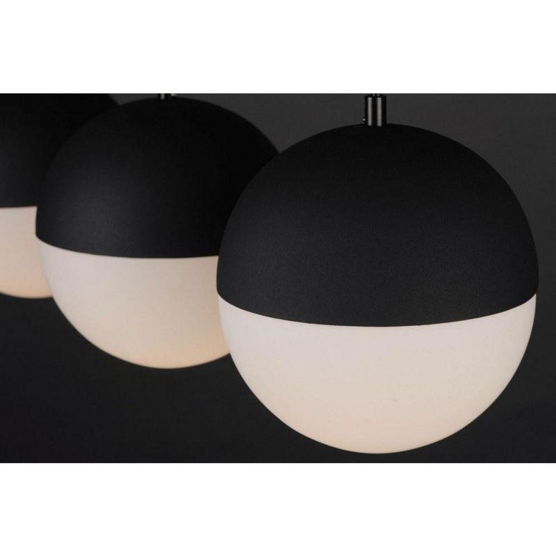 Hastings 3 Light Glass Dimmable Pendant