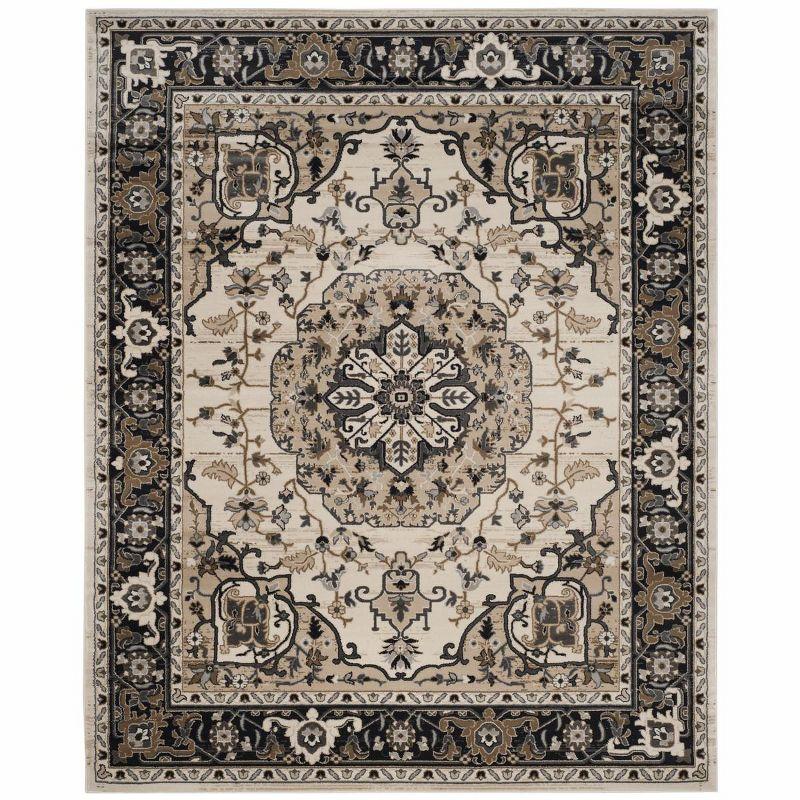 Elysian Bliss Blue 9' x 12' Hand-Knotted Easy Care Area Rug