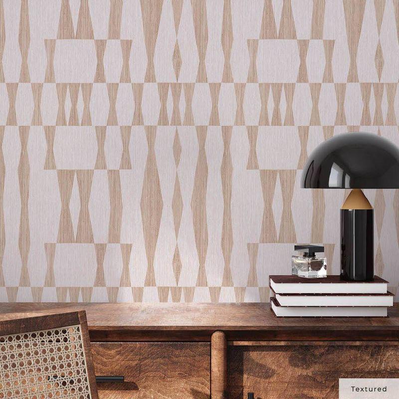 Mirin Peel + Stick Wallpaper - Textured Jute