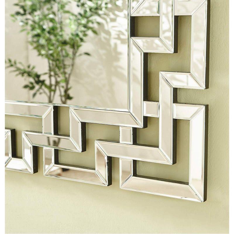 Elegant Sparkle 37.5" Clear Beveled Edge Rectangle Mirror