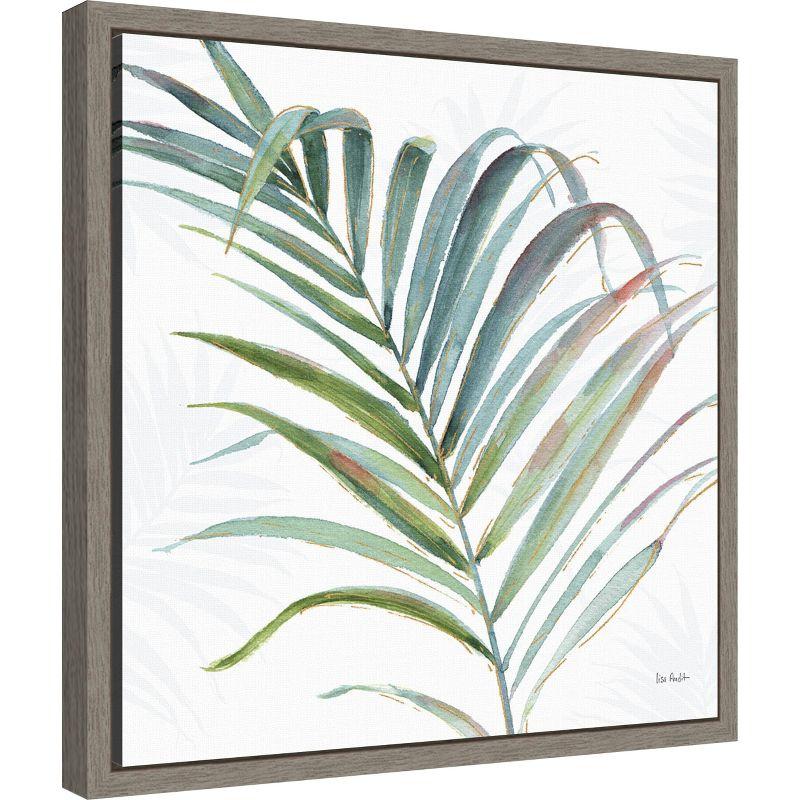 Amanti Art Tropical Blush V by Lisa Audit Canvas Wall Art Print Framed 16-in. x 16-in.