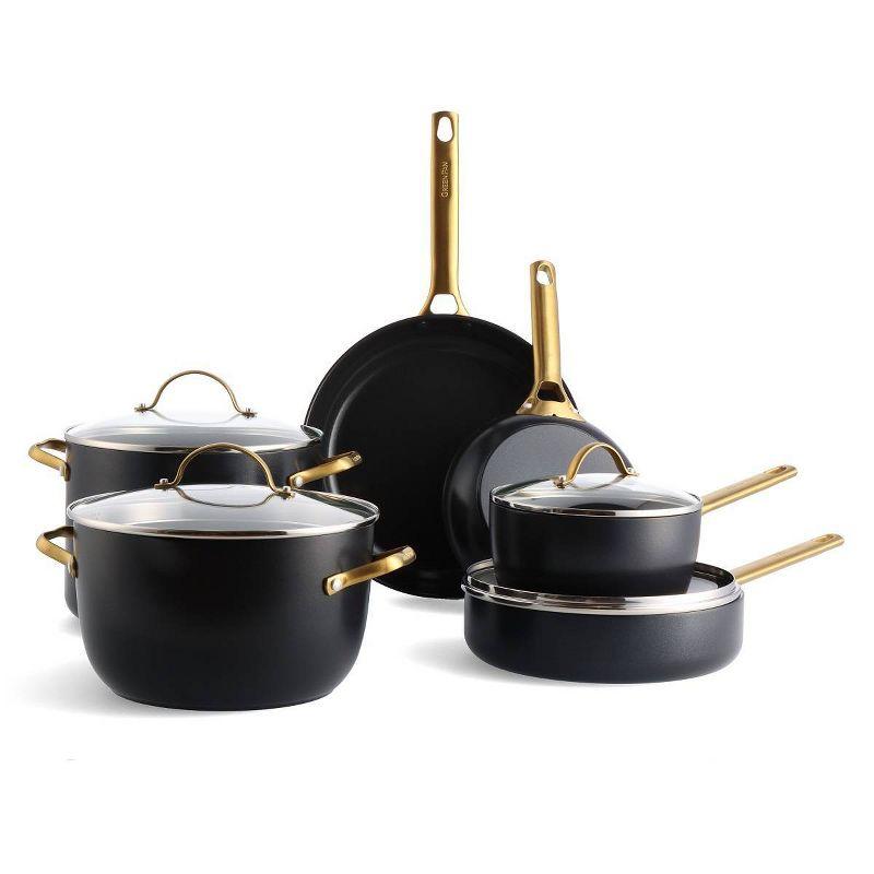 GreenPan ™ Reserve Black 10-Piece Ceramic Non-Stick Cookware Set