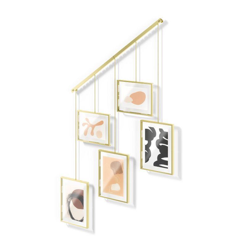 Black Metal Picture Frame - Set of 5