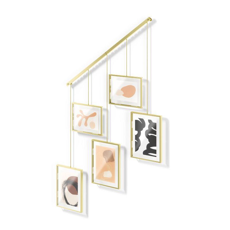 5-Piece Matte Metal Collage Frame Set