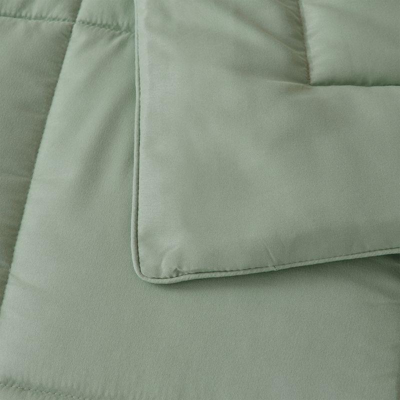 Solid Reversible Comforter and Sham Set - Great Bay Home