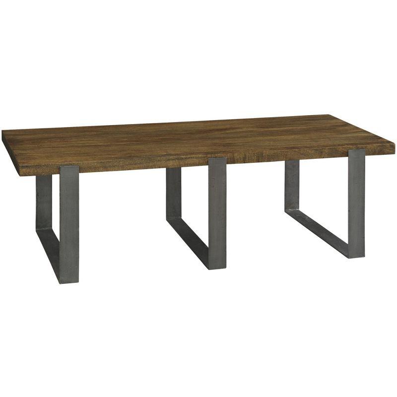 Anzla Solid Wood Top Coffee Table