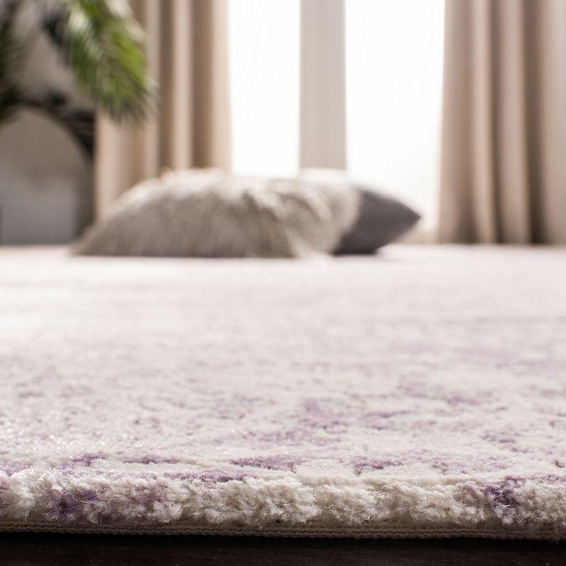 Passion PAS403 Power Loomed Indoor Accent Rug - 4'x5'7" - Lavander/Ivory - Safavieh