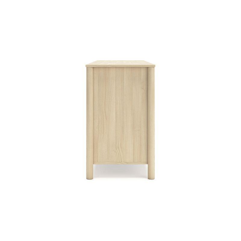 Signature Design by Ashley Cabinella Six Drawer Dresser, Tan