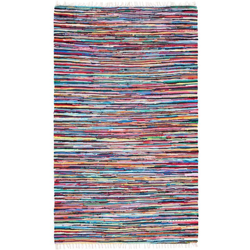 Rag Area Rug RAR128 Hand Woven Area Rug  - Safavieh