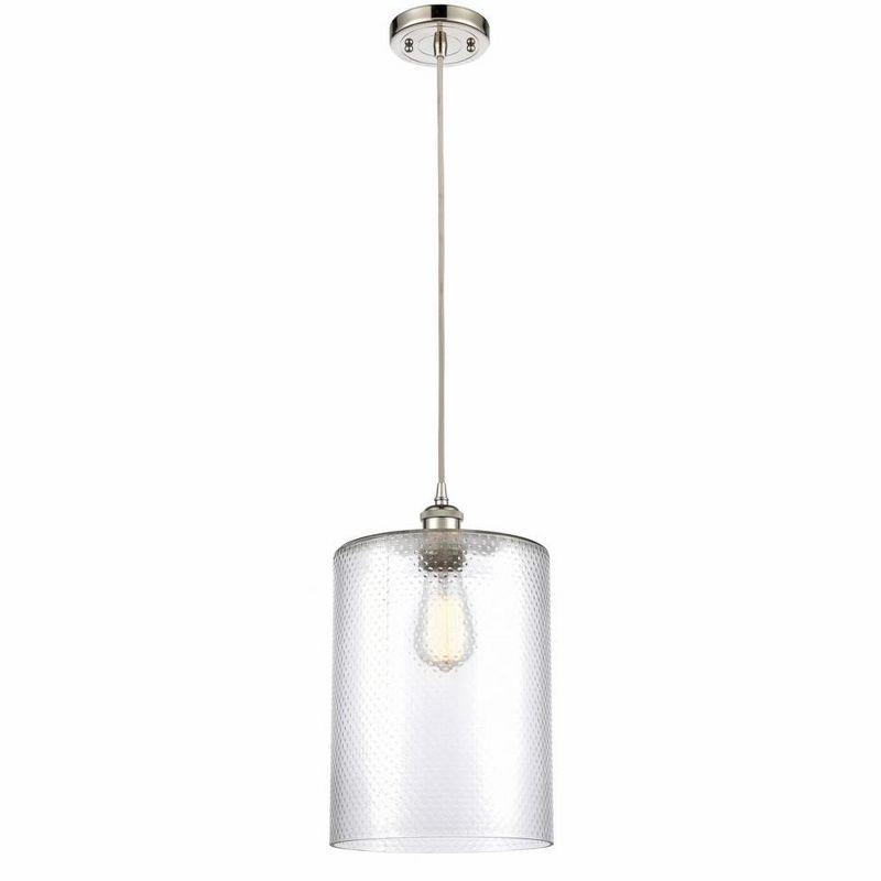 Innovations Lighting Cobbleskill 1 - Light Pendant in  Polished Nickel