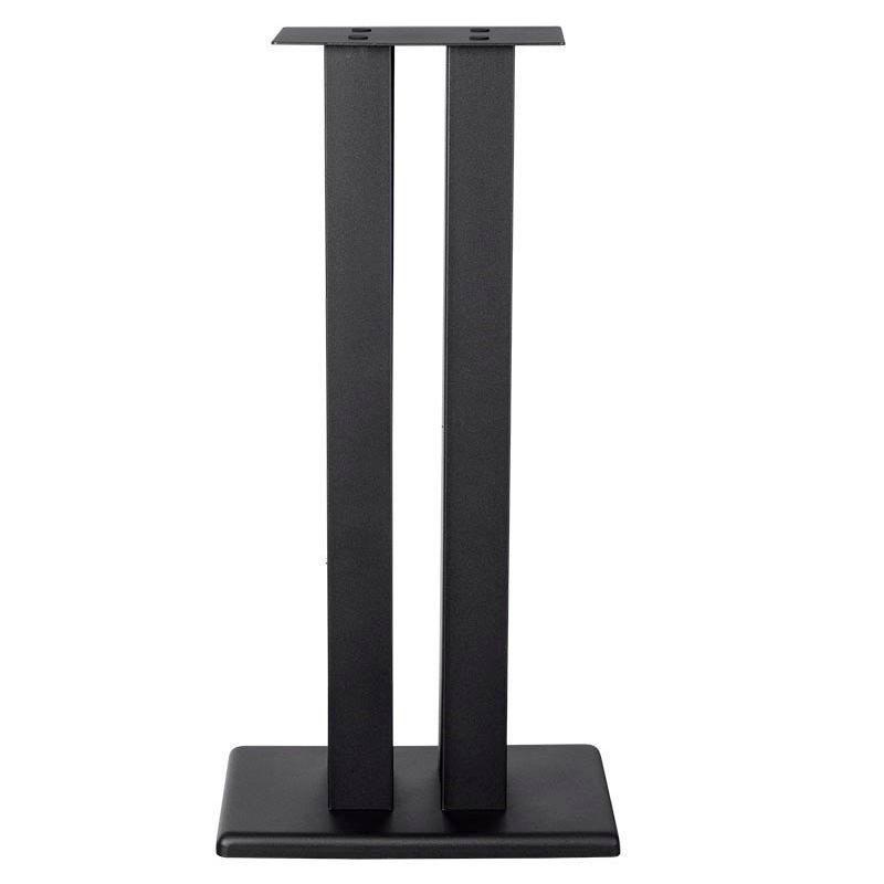 Monolith 24 Inch Speaker Stand (Each) - Black | Supports 75 lbs, Adjustable Spikes, Compatible With Bose, Polk, Sony, Yamaha, Pioneer and others