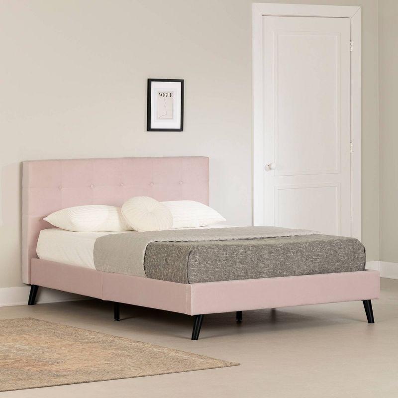 Maliza Upholstered Complete Platform Bed